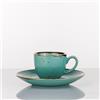 WEISSESTAL TAZZA CAFFE CON PIATTO COTTAGE TIFFANY 720748