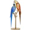 SWAROVSKI COPPIA DI PAPPAGALLI BELL E BRIO 5619218 - JUNGLE BITS