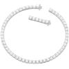 SWAROVSKI COLLANA 5599153 MILLENIA BIANCO/RHS