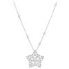 SWAROVSKI PENDENTE LUNGO CONSTELLA BIANCO PLACCATURA RODIO 5639024