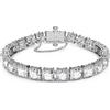 SWAROVSKI BRACCIALE MATRIX BIANCO PLACCATO RODIO 5599202