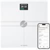 WITHINGS Body Comp - Bilancia pesapersone digitale WiFi con analisi corporea completa: peso, grasso corporeo, grasso muscolare, acqua e tracciamento cardiovascolare, Bilancia impedenziometrica, bianco