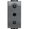 Bticino Spa Presa 2P+T 16A Interasse 26mm Alveoli Schermati Antracite Bticino L4119
