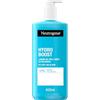 Neutrogena Hydro Boost Lozione Gel per il Corpo Ultraleggera, Crema corpo rinfrescante e nutriente 72h, Crema idratante corpo con Acido Ialuronico, Crema gel corpo per tutti i tipi di pelle, 400 ml