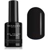 Mesauda Milano Smalto Semipermanente GEL POLISH NAIL COLOUR 22 Black Out 10 ml MESAUDA