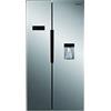 Candy Réfrigérateur + Congélateur + Américain - Candy - CHSBSO 6174XWD - 2 portes - 177 x 90 x 66 cm - Gris