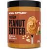 Body Attack Peanut Butter Natural 30% Protein Sugar & Fat Free Crunchy 1 kg