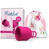 Merula Cup XL strawberry (rosa) - La coppetta mestruale per i giorni molto forti