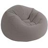 Intex Beanless Bag - Poltrona a sacco, Grigio, 1.14 m x 1.14 m x 71 cm