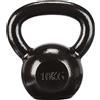 Amazon Basics Kettlebell in ghisa, 10 kg, Nero