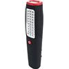 Electraline 58063 Torcia da lavoro 30 LED + 7 LED in testa,con Gancio e Calamita Magnetica sul retro, Soft Touch Ergonomica Antiscivolo