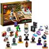 LEGO WEAR LEGO Harry Potter 76404 Calendario dell'Avvento 2022, 24 Mini Giocattoli, con Gioco da Tavolo