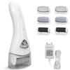 MYCARBON Pedicure Elettrico Professionale Cura Piedi Ricaricabile Attrezzi Leviga Calli Talloni Screpolati Rimuove Duroni Pelle Secca con 6 Rulli Ricambio