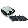 Tefal SW854D tostiera 700 W Nero, Acciaio inox (Tefal SW854D16 sandwichtoaster 700 W S)