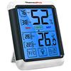 ThermoPro TP55 Termometro Igrometro Digitale da Interno per Casa Misuratore di Umidità e Temperatura da Ambiente Termoigrometro Professionale con Schermo Touchscreen e Retroilluminazione