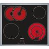 Siemens ET645HN17E iQ300 - Piano cottura, 58,3 cm, colore: nero con display digitale
