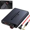 Neoteck 16-300Ω Amplificatore per Cuffie Portatile Ricaricabile con Bass Boost HiFi Amplificatore Cuffie 3.5mm con 8h Autonomia, AMP in Aluminio Opaco per PC, Cellulari, Lettori CD, MP3/MP4