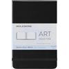 Moleskine Art Watercolour Album, Notebook da Disegno, Copertina Rigida e Chiusura Elastica, Colore Nero, Pocket 9 x 14 cm, 60 Pagine
