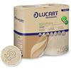LUCART Eco Natural Lucart - rotolo - 2 veli - 400 strappi - 811927 (conf. 4)