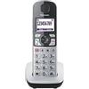 Panasonic KX-TGQ500GS Senior Phone (telefono cordless IP DECT (cordless) con pulsanti grandi, pulsante di emergenza, telefono ritirato per apparecchi acustici) argento