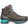 SALEWA Ws Mountain Trainer Mid Gore-tex, Scarponi da trekking e da escursionismo Donna, Magnet/Viridian Green, 39 EU