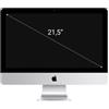 Apple iMac 21,5 4k Retina Display, (2015) 3,30 GHz i7 512 GB SSD 8 GB argento | buono | grade B