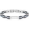 Morellato Maserati JEWELS Bracciale Uomo in Acciaio, Ceramica - JM220ASR01