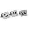 Hendi Targhette numerazione tavoli HENDI, Numero 13-24, 50x35x(H)40mm