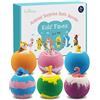 Aofmee Bombe da Bagno Bambini, Bomba da Bagno Effervescenti con Sorpresa, Karitè e Burro di Cacao Idratanti, Fatto a Mano, Compleanno Pasqua Regali di Natale Idee Regalo per Donne, Ragazze, Ragazzi