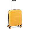 RONCATO R-LITE trolley cabina 55 cm, espansibile, con sistema di chiusura TSA - giallo sole