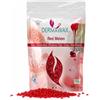 DERMAWAX Cera Brasiliana Red Melon 800 g, Perle Professionali Senza Strisce