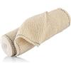 Duuous LABOR Benda In Tessuto Crep Elasticizzata Professionale Da Imbibire Lavabile e Riutilizzabile Per Bendaggi e Trattamenti Estetici Caldo/Freddo Misura 500x20 Cm
