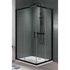 Novellini Zephyros 2.0 A 80x80 Box Doccia Apertura Scorrevole ad Angolo in 4 Colori - Colore Profilo : Bianco Opaco - Cristallo : Trasparente