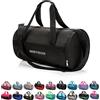 meteor Borsa Palestra con Scomparto per Scarpe Borsone Viaggio Borse Piscina Sportiva Duffel Bag per Uomo Donna - Borsa a Tracolla Spalla Weekend Campeggio Sport Fitness 25L (Grigio/nero, 25L)