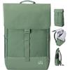 Johnny Urban Zaino Donna e Uomo Sage Green - MIKA - Zainetto con Vano per PC Portatile 16 Pollici - Backpack per Lavoro, Viaggio, Università - Impermeabile