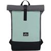 Johnny Urban Zaino Arrotolabile Donna e Uomo Menta - Ryan - Zainetto Rolltop da Viaggio, Scuola, Uni - Scomparto PC 16 Pollici Portatile - Idrorepellente
