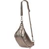 SH Leder ® Marie G528 - Maria G528 in vera pelle, unisex, per festival, viaggi, crossbody bag di medie dimensioni, 32 x 17 cm, bronzo, m, Marsupio alla moda