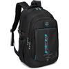SIVENKE Zaini Scuola Borsa Studente Bookbag Laptop Zaino Computer Casual Spalla Daypack Travel Back Pack per Ragazzi Adolescenti (Blu)