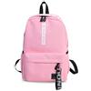 FANDARE Unisex Zaini Casual Zainetto Ragazzi Ragazze Zaino Scuola Borsa da scuola Uomo Donna Adolescente Zaini da viaggio Universita Borse a Zaino Casuale Daypack Poliestere Nuovo Rosa