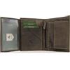 VISCONTI - Portafoglio Uomo in Pelle - Porta Carte di Credito Medio per 6 Carte con Portamonete - RFID - Scatola Regalo - 709 Rifle - Olio Marrone