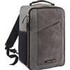 Cabin Max Manhattan 20L Zaino Ryanair 40x20x25 Bagaglio a Mano Viaggio Borsa (Bronzo, 40x20x25cm)