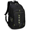 SIVENKE Zaini Scuola Borsa Studente Bookbag Laptop Zaino Computer Casual Spalla Daypack Travel Back Pack per Ragazzi Adolescenti (Giallo)