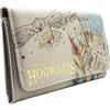 Hogwarts Harry Potter Waiting on My Letter Bianco Portafoglio, Bianco, Taglia unica, bianco, Taille unique, Taglia unica