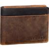 STILORD 'Sterling' Portafoglio Uomo in Pelle Bicolore con Protezione RFID Portafogli Vintage con Portamonete, Colore:marrone medio