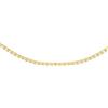 CARISSIMA Collana unisex in oro giallo 9 ct con catena veneziana da 0,7 mm, 41 cm