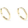 Monde Petit Orecchini a cerchio da donna - oro giallo 18K (750)