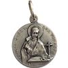 I G J Medaglietta San Gabriele in argento massiccio 925 millesimi - Saint Gabriel 925 Sterling Silver Medal