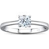 SILVEGO Anello di Fidanzamento in Argento 925 con Swarovski® Zirconia, JJJR2339sw
