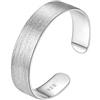 PROSILVER Anello Argento 925, Anello Aperto Personalizzabile per Donna Uomo, Larghezza 5/10/15 mm, Taglia Regolabile da 12-27, Fede Nuziale Fidanzamento Anniversario