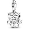 Annmors Charm Pendente Lucciola Gatto Mamma Farfalla Ciondoli Compatibile con Braccialetti e Collane Donna